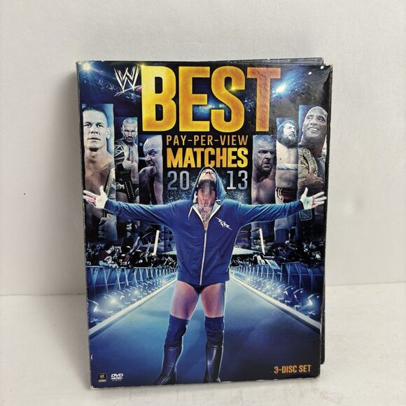 WWE: Best Pay-Per-View Matches of 2013 (DVD, 2013, 3-Disc Set) - Picture 1 of 7